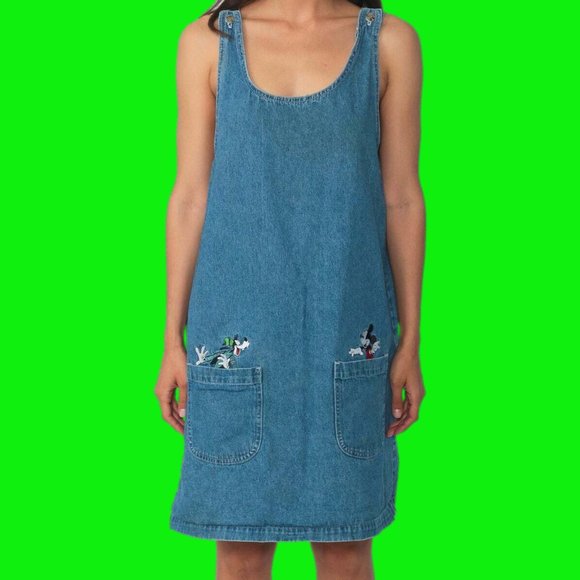 Mickey Unlimited Dresses & Skirts - Mickey Unlimited Women's Logo Button/Strap Jumper